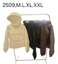 Куртка Oukali 2509 white - делук