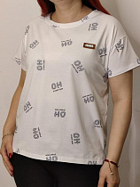 Футболка Kosta KS216 white - делук
