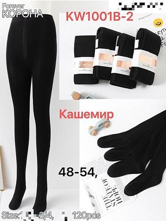 Колготы Корона KW1001B-2 black - делук