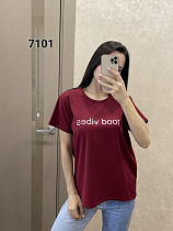 Футболка Fsn 7101 wine - делук