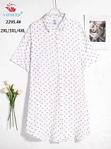 Платье Saimeiqi 2295-4 white - делук