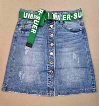 Юбка Maxim Jeans 0011 blue - делук