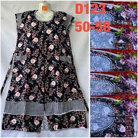 Халат Homewear D123 mix - делук
