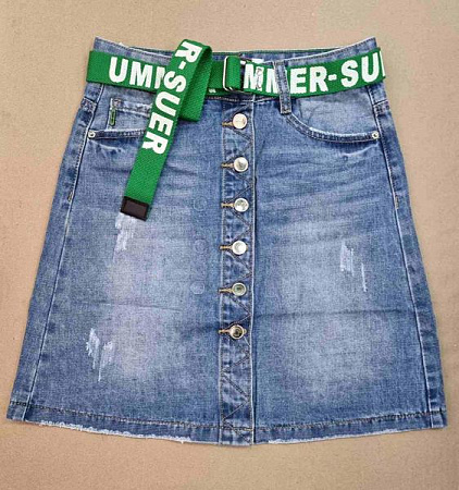 Юбка Maxim Jeans 0011 blue - делук