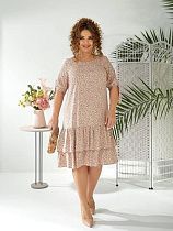 Платье Arina 2423 beige - делук
