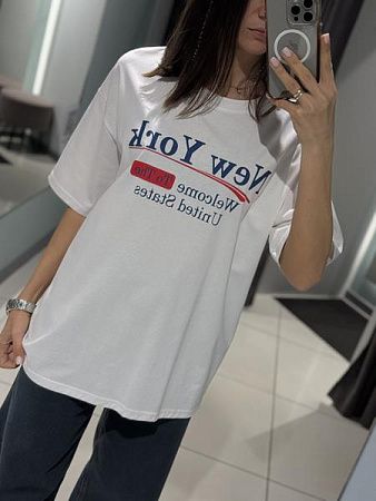 Футболка Comod 1678-2 white - делук