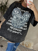 Футболка Trend 11327 black - делук