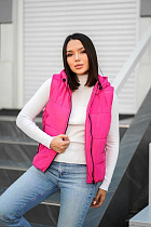 Жилетка Modnulya N635 pink - делук