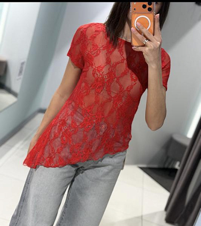 Футболка Comod 5829 red - делук