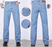 Джинсы Basanjiu 024-1 l.blue - делук