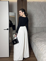 Штаны Arina 1713 white - делук