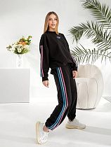 Костюм Спорт Modnulya 1427 black - делук