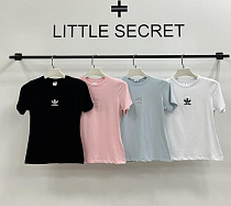 Футболка Little Secret D11 black - делук