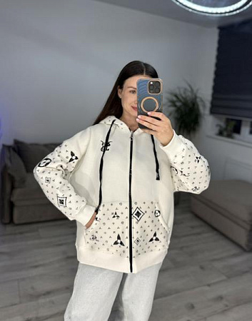 Кофта Спорт S.Style 602-1 white - делук