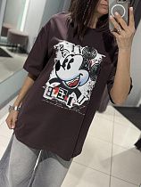 Футболка Comod 8154 brown - делук