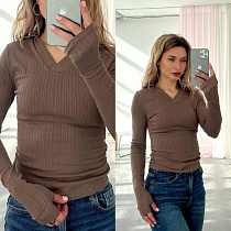 Свитер Arina 5143 brown - делук