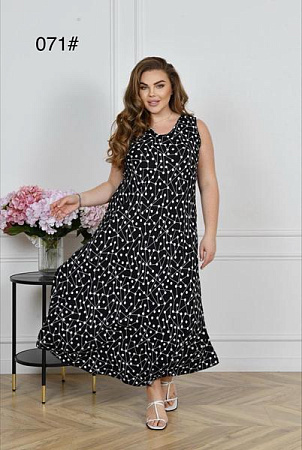 Сарафан Estima 071 black-black - делук