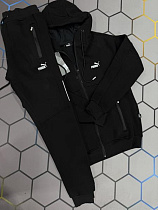 Костюм Спорт Alex Clothes 6183 black - делук