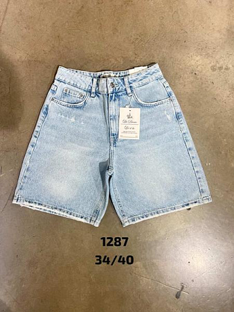 Шорты Jeans Club 1287 l.blue - делук