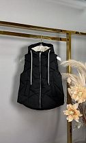 Жилетка Delfinka MJ78 black - делук