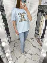 Футболка Karon 98357 l.blue - делук