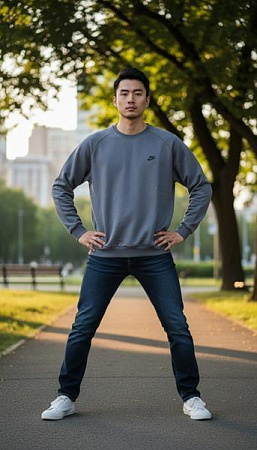 Свитер Shon S3686 grey - делук