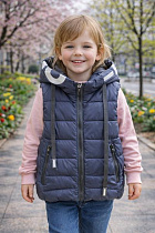 Жилетка Major 6M-62 blue - делук