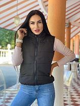 Жилетка Modnulya N621 black - делук