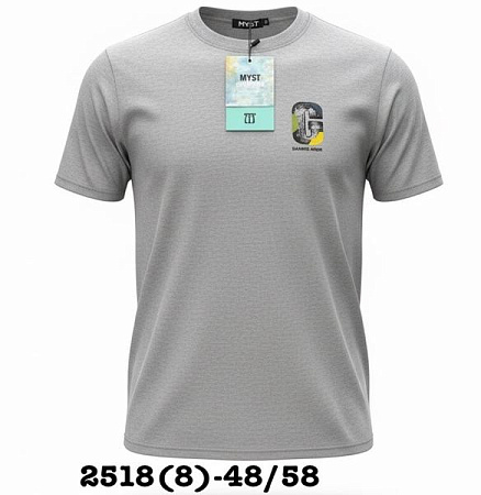 Футболка Liopt 2518-8 grey - делук