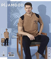 Пижама Trikotag 900004 brown - делук