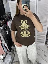 Футболка Karon 8219 brown - делук