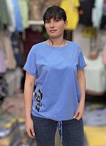 Футболка Levisha 25308 l.blue - делук