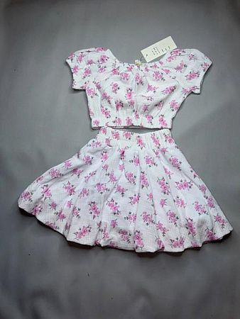 Костюм Bright Harmony 846 white-pink - делук