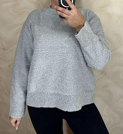 Свитер Levisha 24058 grey - делук