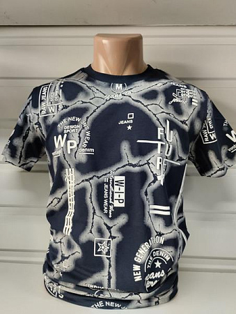 Футболка Panda 1887 navy - делук