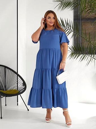 Платье Potok 893 blue - делук