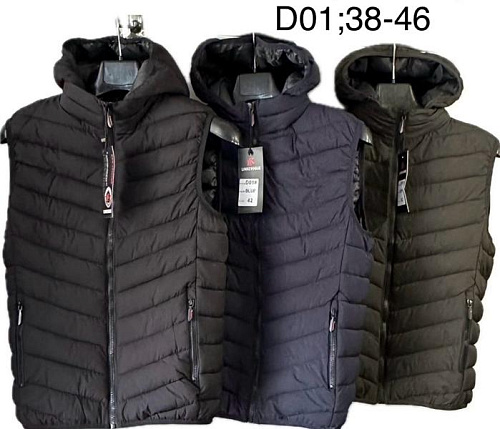 Жилетка Tran D01 navy - делук