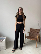 Штаны Arina 5155 black - делук