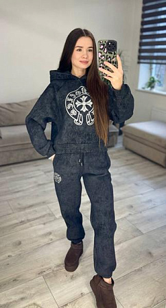 Костюм Спорт S.Style 309 black - делук