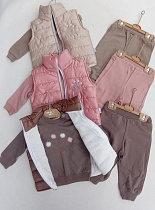 Костюм Meloria 1547 pink - делук