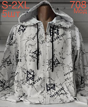 Кофта Надийка ND622-708 white - делук