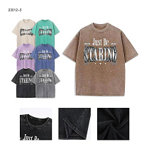 Футболка Ale-Ate 23012-3 beige - делук