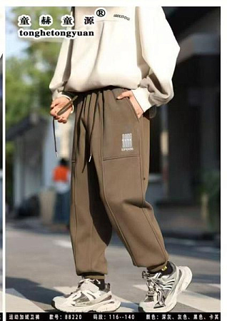 Штаны Спорт Delfinka 88220 brown - делук