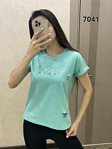 Футболка Fsn 7041 mint - делук