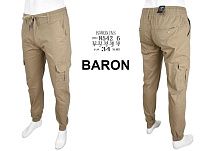 Джоггеры God Baron 8342 beige - делук