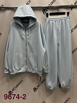 Костюм Спорт Met&March 9674-2 l.blue - делук