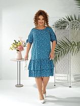Платье Arina 2423 blue - делук