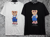 Футболка Lora LR1090 black - делук