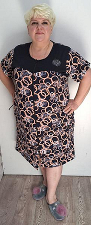 Халат Romeo Life 901 black - делук