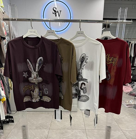 Футболка Saint Wish 33112 mix - делук